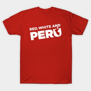 Red White and Peru 2 T-Shirt